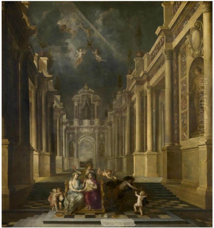 Allegory of the Arts Oil Painting by Theodoor Boeyermans