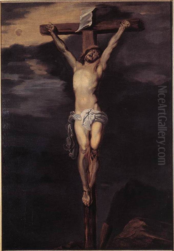 Christ on the Cross Oil Painting by Sir Anthony Van Dyck