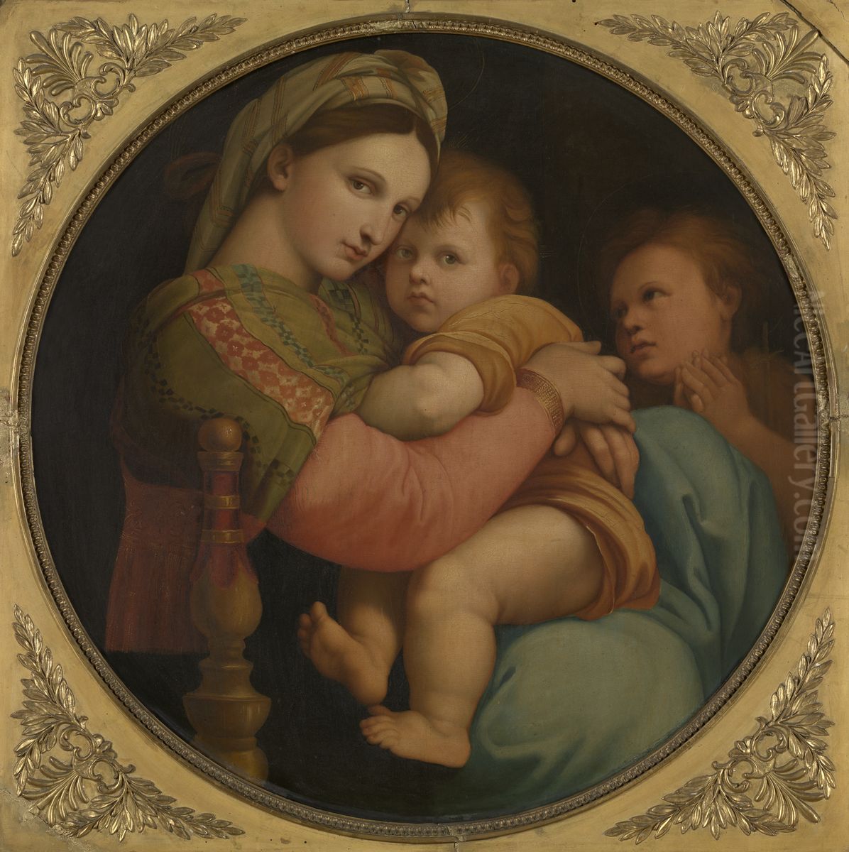 Madonna Oil Painting by Raphael