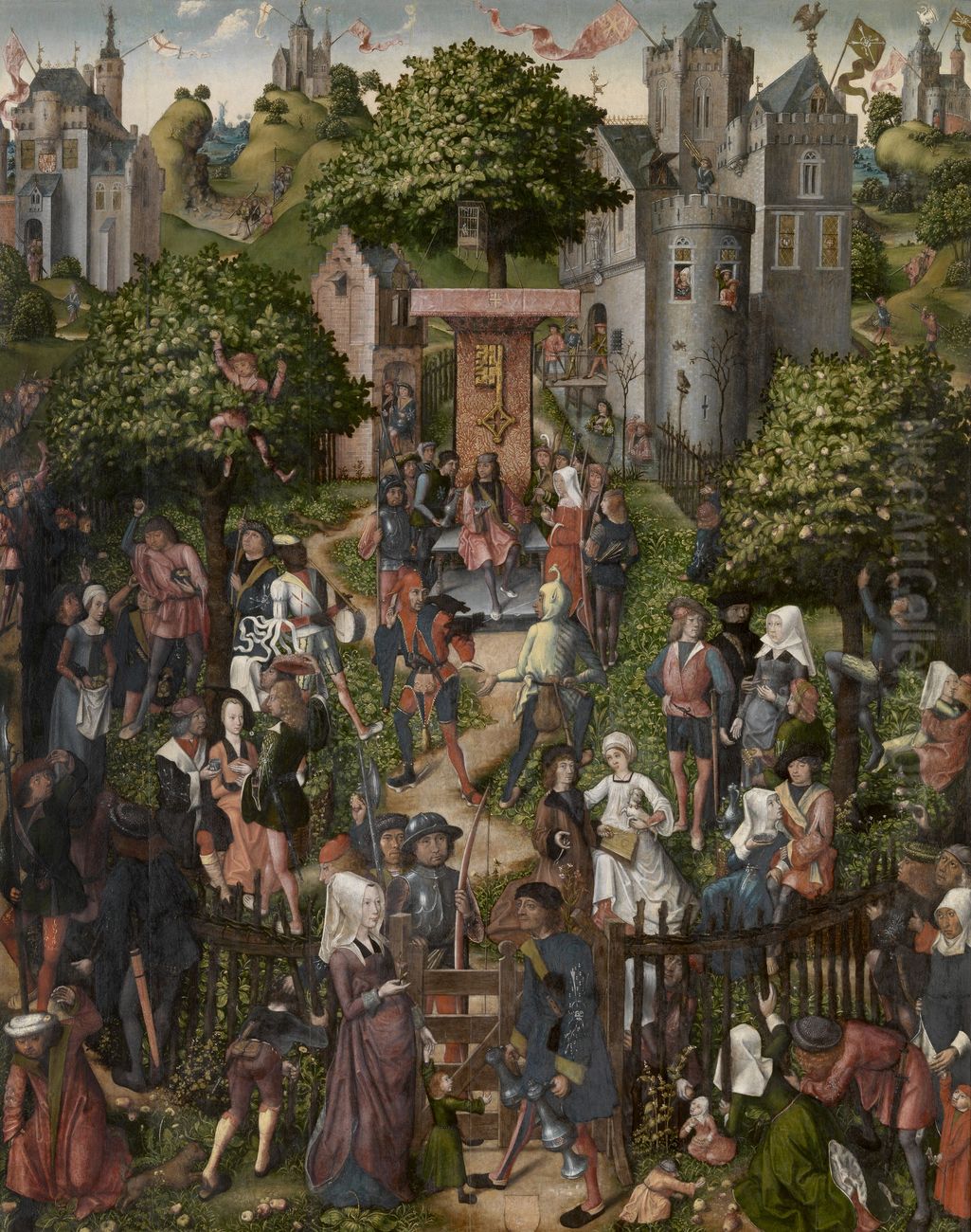 Schuttersfeest Oil Painting by Master Of Frankfurt