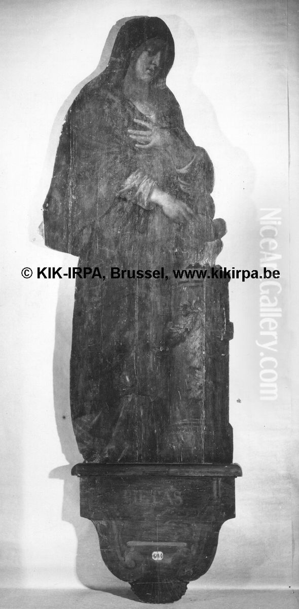 Devoutness Oil Painting by Erasmus Quellinus II