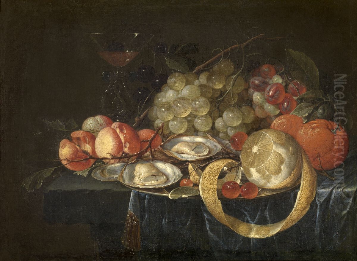Stilleven Oil Painting by Cornelis De Heem