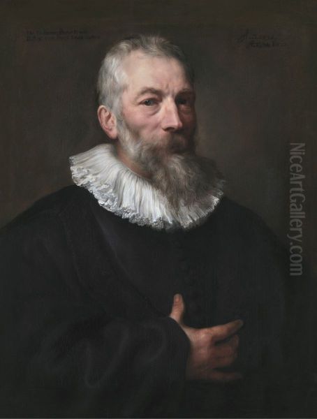 The Painter Marten Pepijn Oil Painting by Sir Anthony Van Dyck