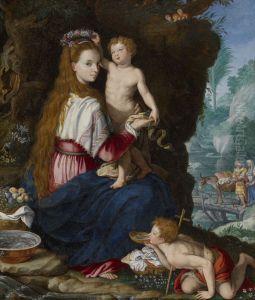 Madonna en de kleine Johannes de Doper