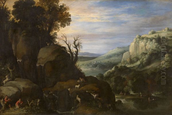 Landscape Oil Painting by Marten Ryckaert