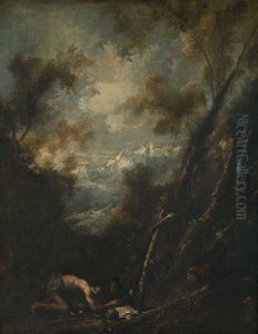 Saint Jerome in a Landscape