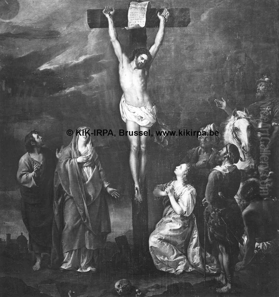 Christus stervend aan het kruis Oil Painting by Willem Jacob Herreyns