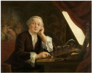 Portrait of the engraver Pieter Franciscus Martenasie