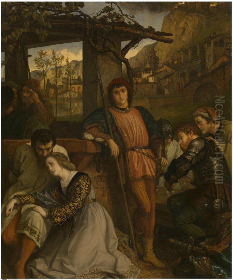 The disasters of war Oil Painting by Josef Lies