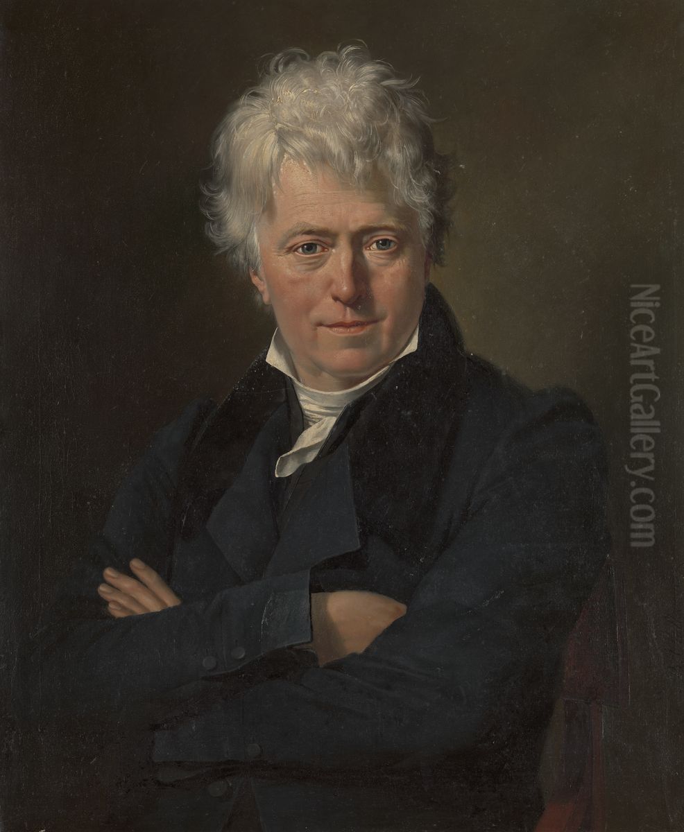 The Lawyer Jean Louis Bourceret Oil Painting by Barthelemy Vieillevoye