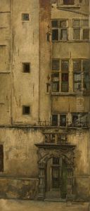 Old Antwerp Facade - Klaverbladpoortje