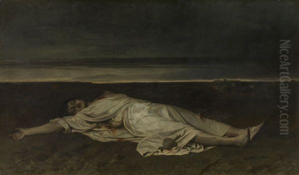 Heilige Stefanus Oil Painting by Constantin Meunier