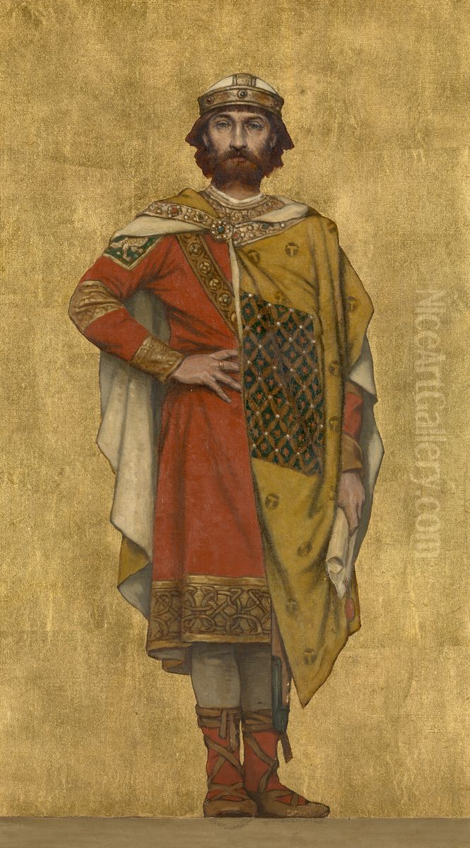 Willem van Saeftinghe Oil Painting by Albrecht De Vriendt