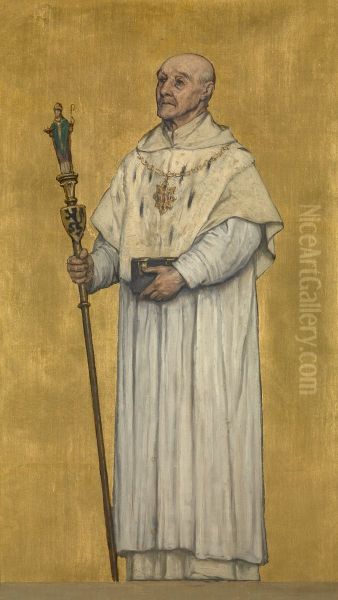 Provost of Saint Donatus Oil Painting by Albrecht De Vriendt