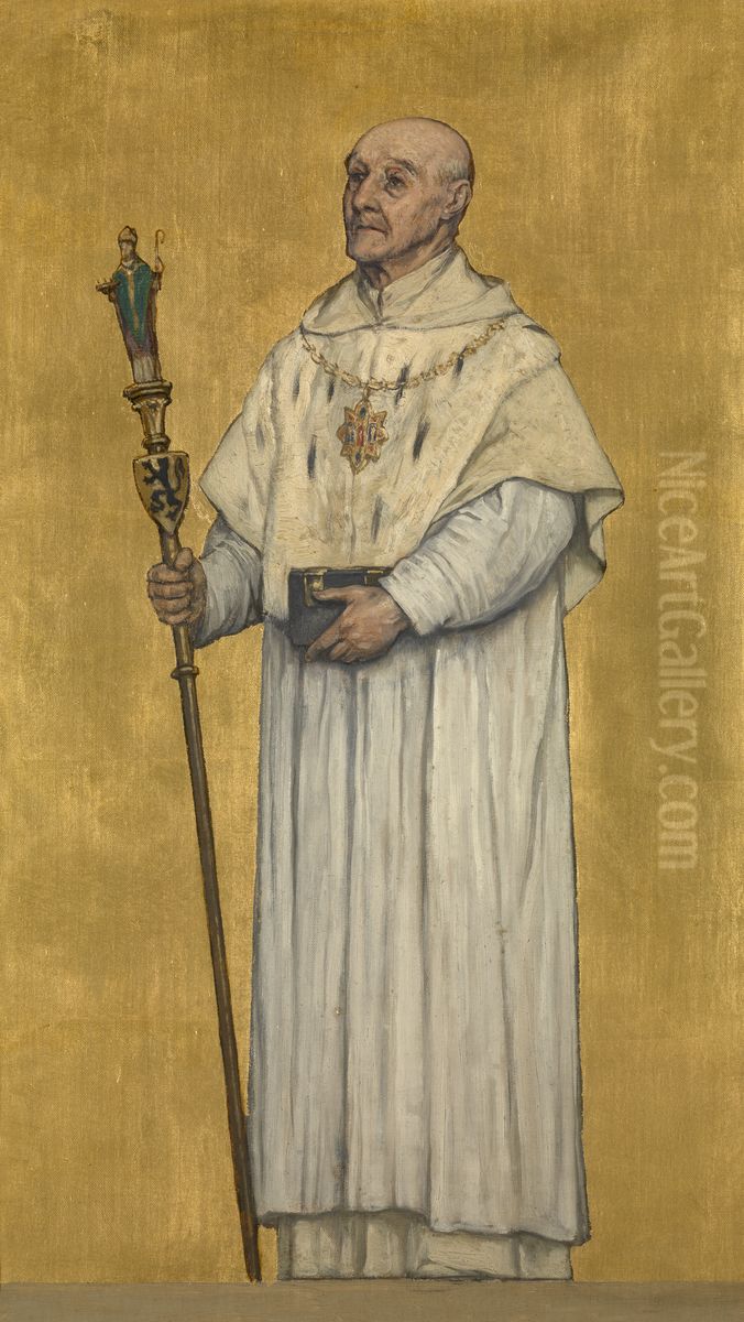 Proost van de Sint-Donaas Oil Painting by Albrecht De Vriendt