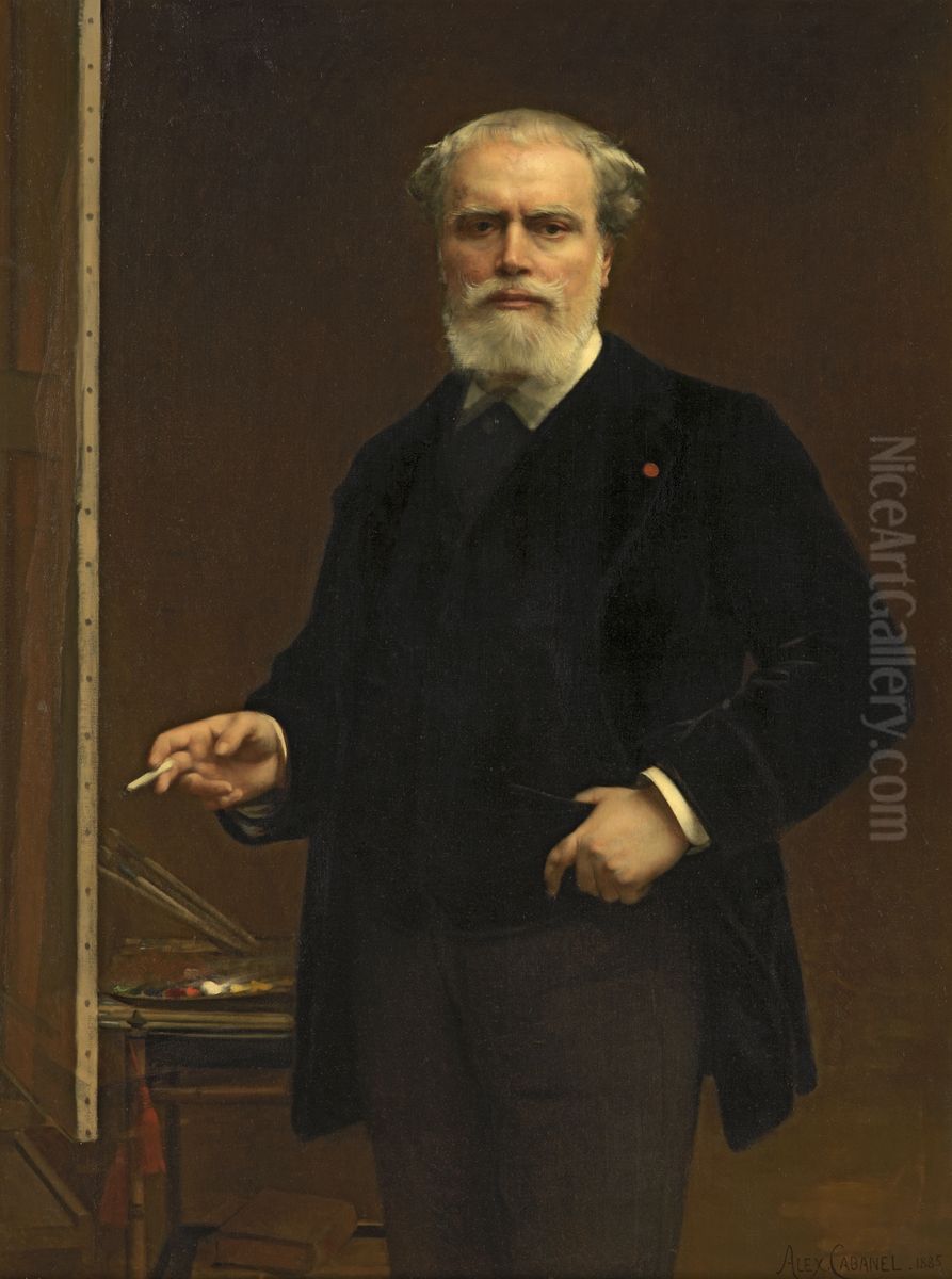 Self-portrait Oil Painting by Alexandre Cabanel