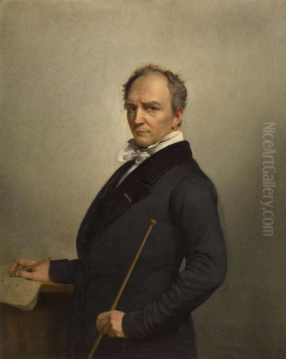 Zelfportret Oil Painting by Francois-Joseph Navez