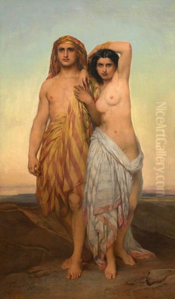 TheShulammite Oil Painting by Egide Charles Gustave Wappers