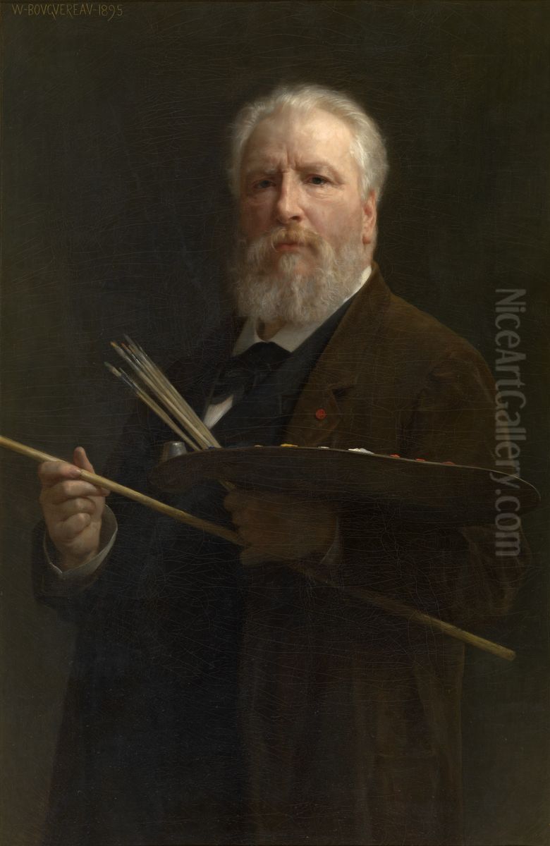 Zelfportret Oil Painting by William-Adolphe Bouguereau