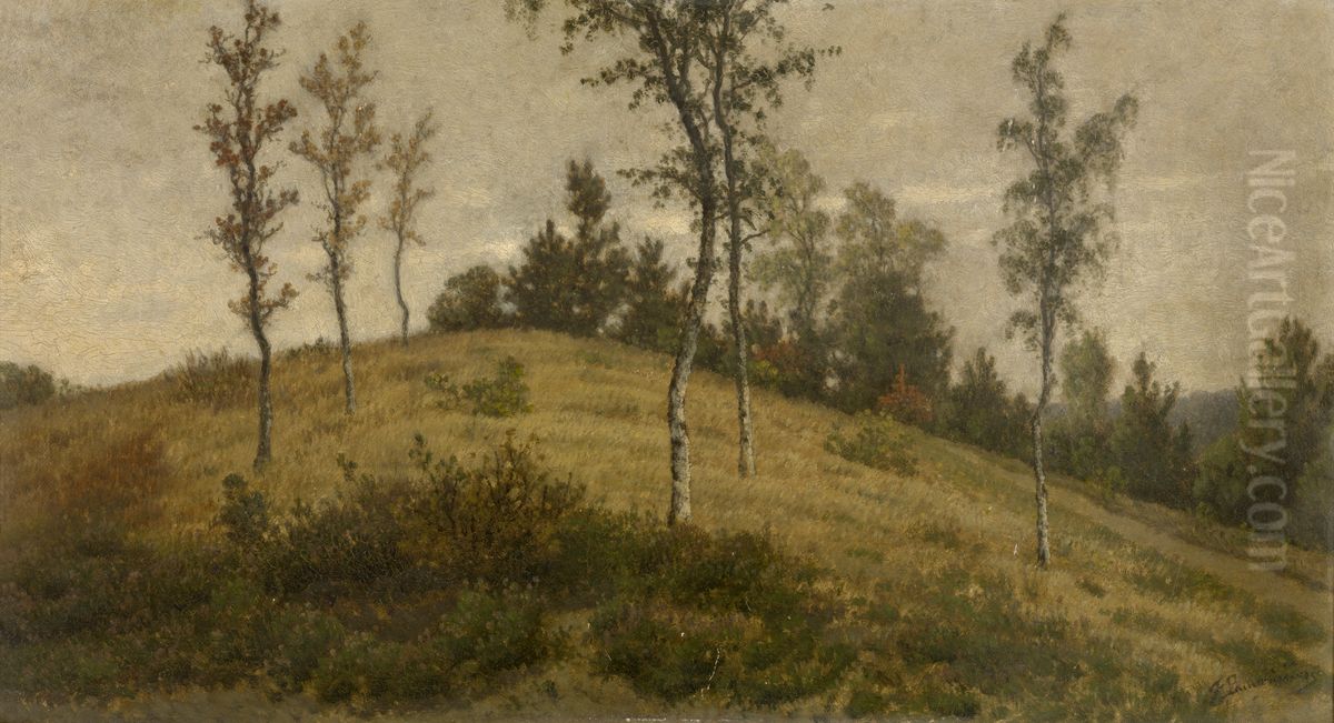 A View of Putte Oil Painting by Jean Pierre Francois Lamoriniere