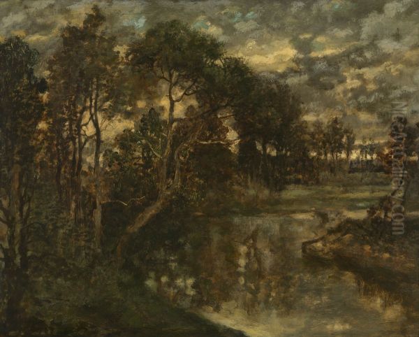 Landscape Oil Painting by Josef Lies