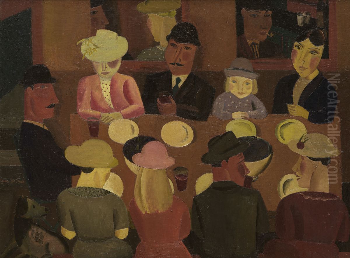 De mosseleters Oil Painting by Gustave De Smet