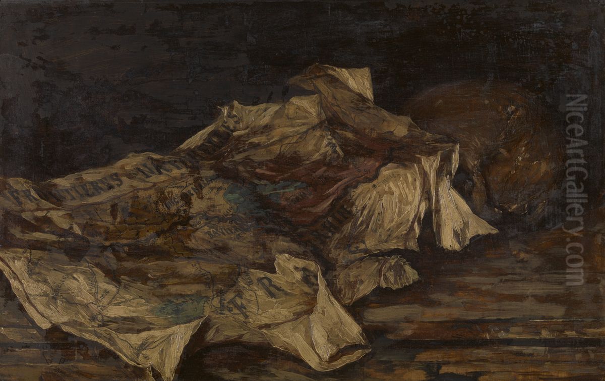 Stilleven Oil Painting by Willem Linnig Junior