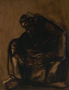 Biddende vrouw