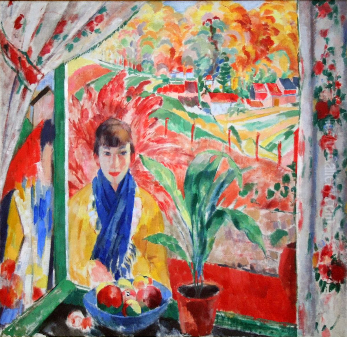 Autumn Oil Painting by Rik Wouters