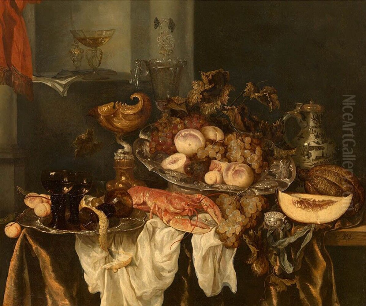 Still life Oil Painting by Abraham Van Beijeren