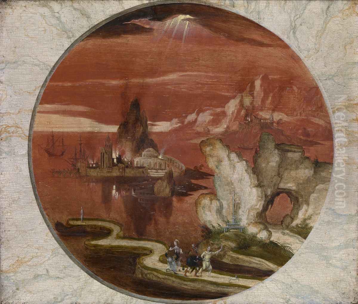 33) Oil Painting by Joachim Patinir