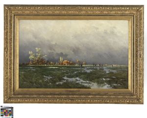 Zonnestraal na het onweer