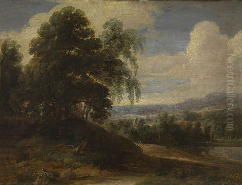 Landschap Oil Painting by Jacques d'Arthois