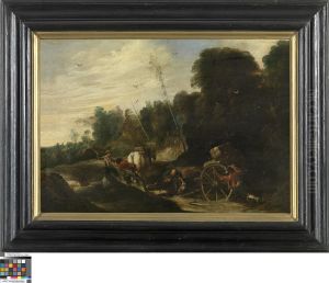 De vastgelopen wagen
