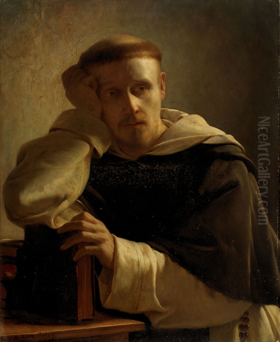 Regret Oil Painting by Alexandre Robert Regret Oil Painting by Alexandre Robert