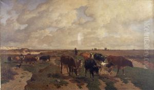 Landscape with Animals near Knokke-Heist