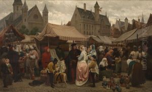 A Fair in Ghent in the Middle Ages