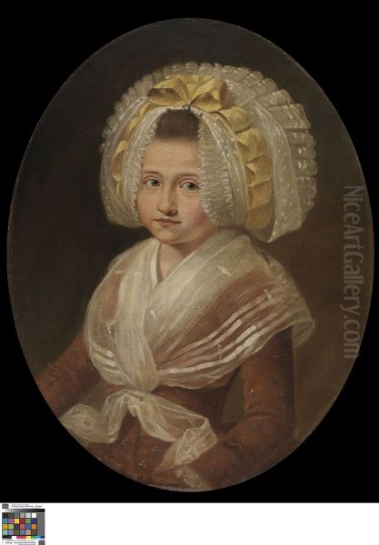 Portret van Maria van Speybrouck Oil Painting by Paul de Cock