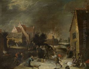 Looting of a village