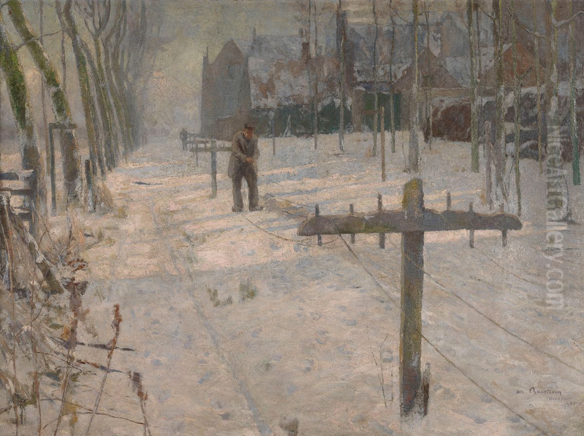 Seiler Oil Painting by Albert Baertsoen