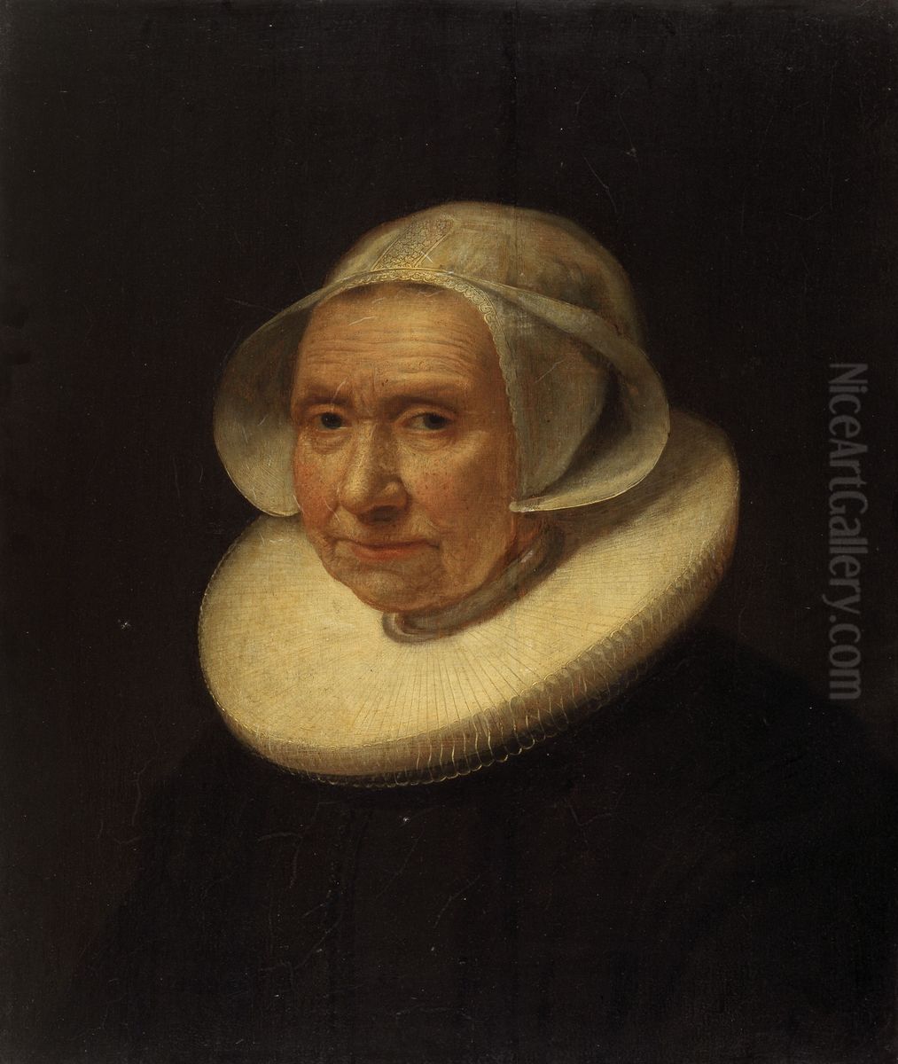 Portrait of a woman Oil Painting by Peter Danckerts de Rij