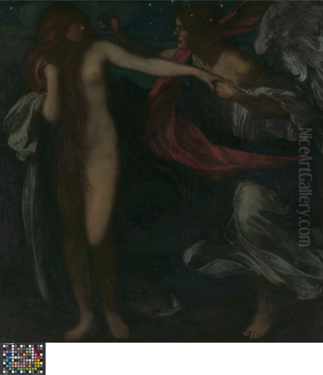 The Sons of God Saw that the Daughters of Men Were Fair Oil Painting by Maurice William Greiffenhagen