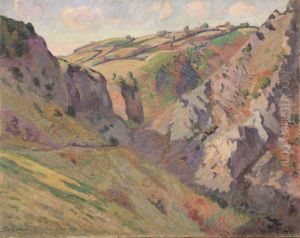 The Caverns of Prunal near Pontgibaud (Auvergne)