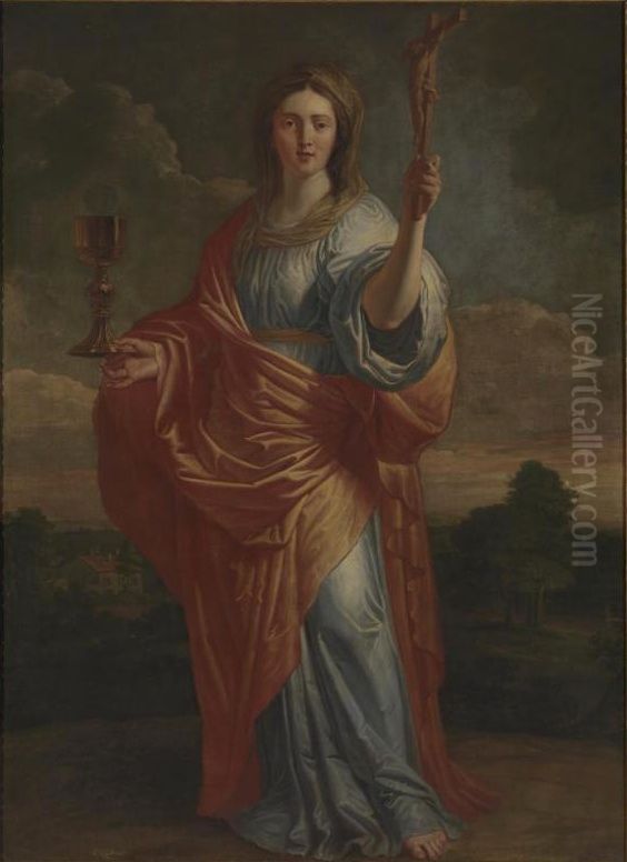Fides Oil Painting by Erasmus Quellinus II