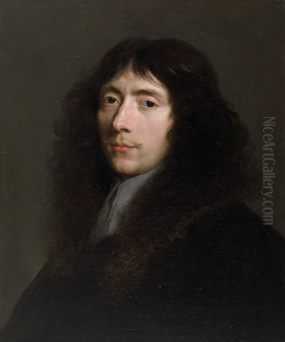 Portrait of a Young Man Oil Painting by Nicolas De Plattemontagne
