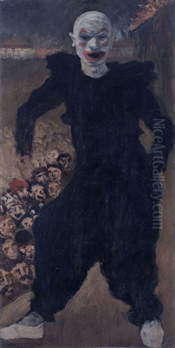 The Clown Oil Painting by Henri Evenepoel