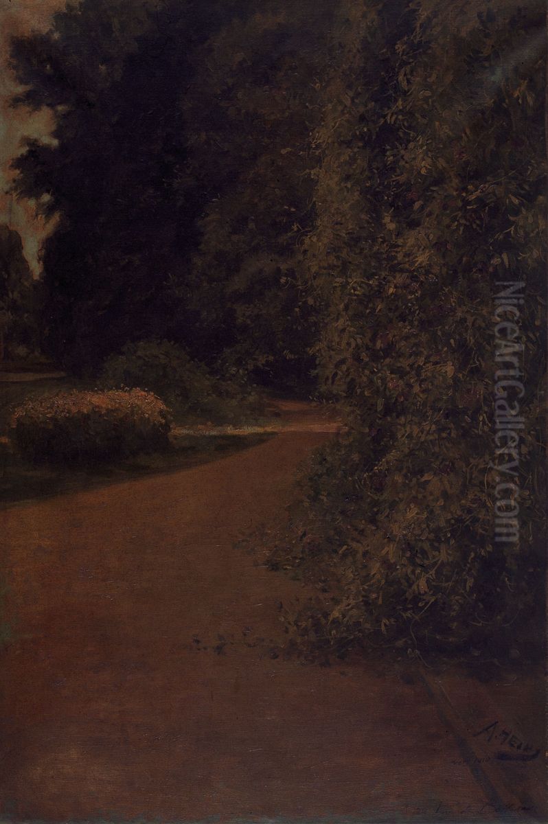 Bottelare Park (Merelbeke) Oil Painting by Armand Heins