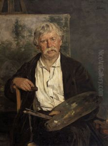 Portrait of the Artist Cesar De Cock