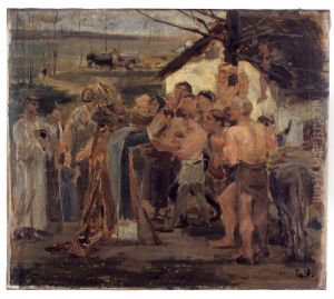 Saint Livinus in Flanders (study)