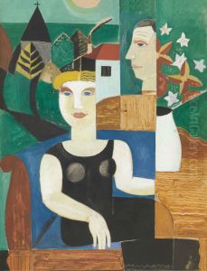 The Artist and his Wife in the Moonlight (Us in Deurle)